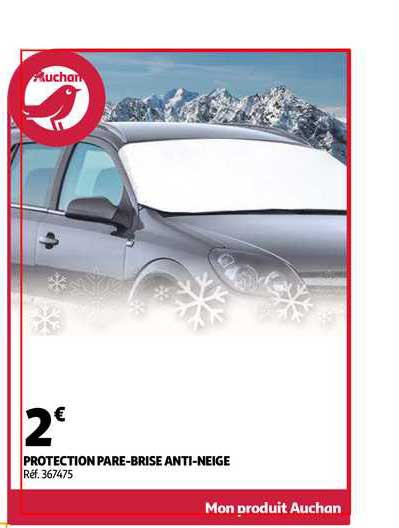 protection pare-brise anti-neige