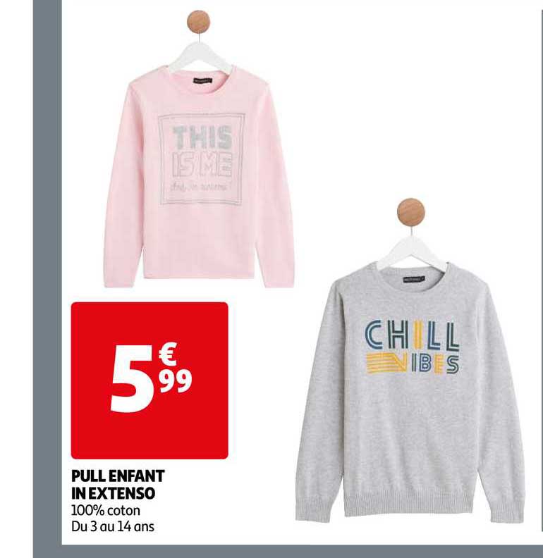 pull enfant in extenso