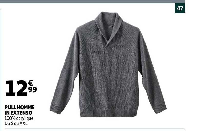 pull homme in extenso