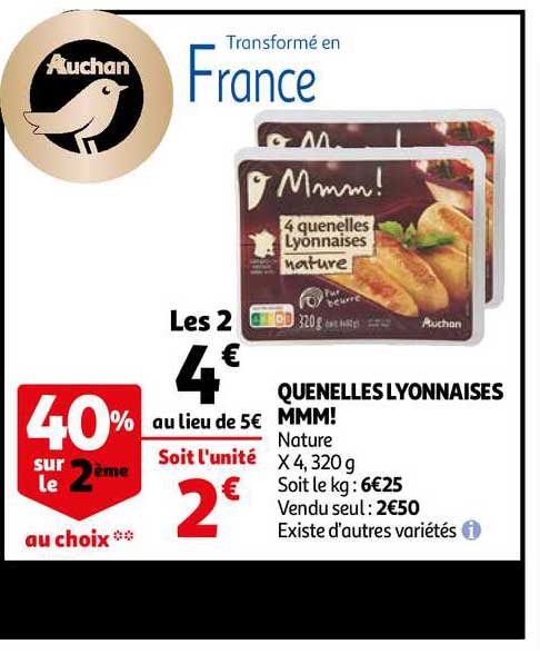 Quenelles Lyonnaises Mmm!