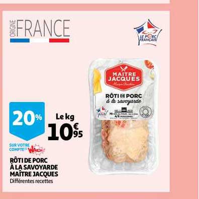 rôti de porc à la savoyarde maître jacques