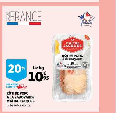 rôti de porc à la savoyarde maître jacques