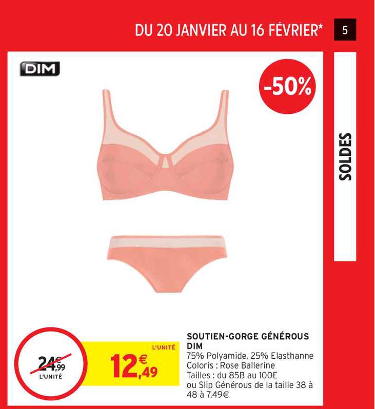 soutien-gorge générous dim