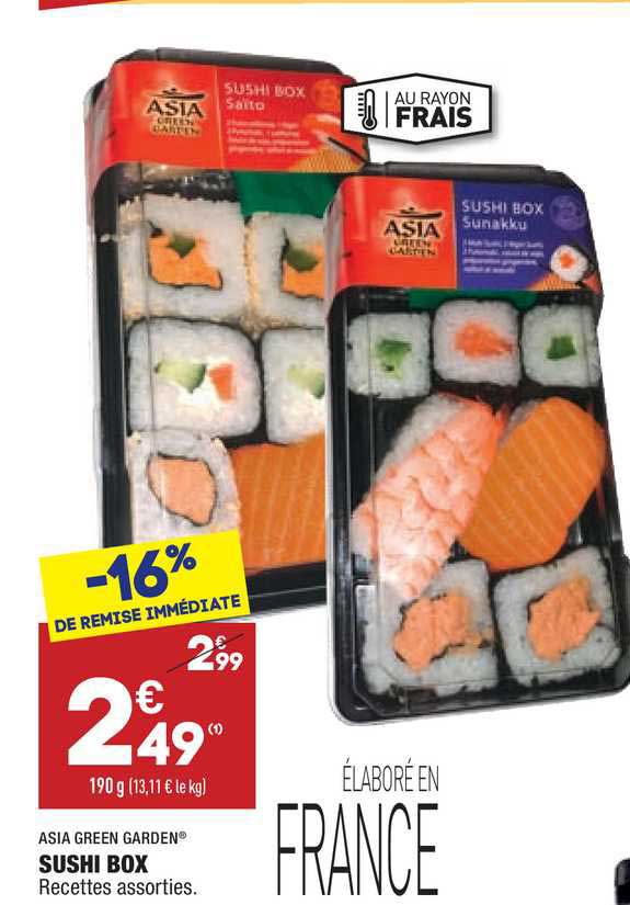 sushi box asia green garden