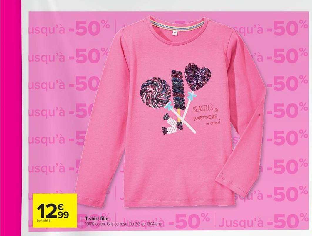 t-shirt fille