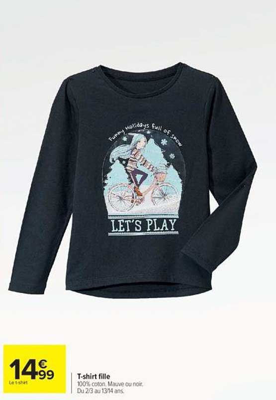 t-shirt fille