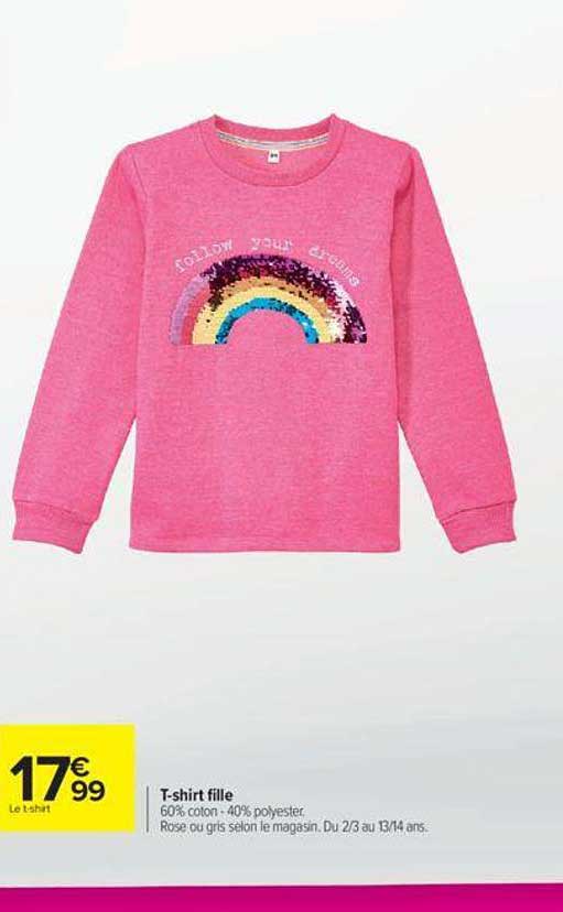 t-shirt fille