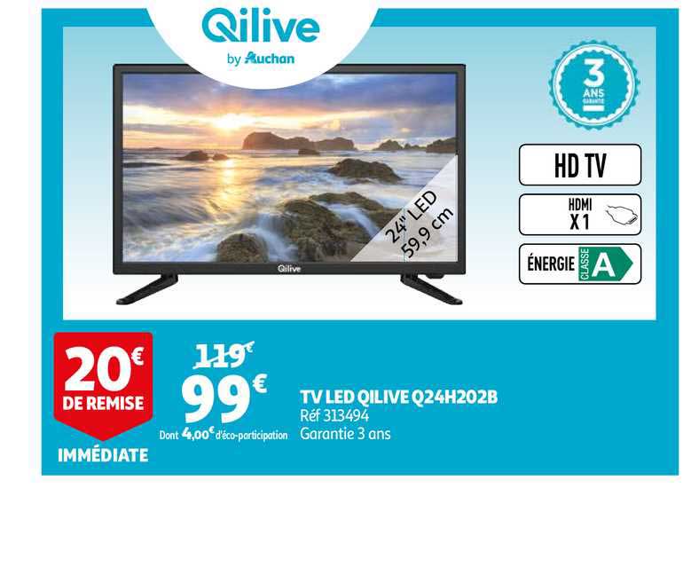 Tv Led Qilive Q24h202b