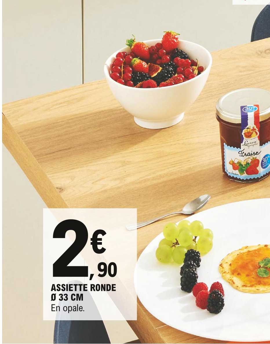 Assiette Ronde ø 33 Cm