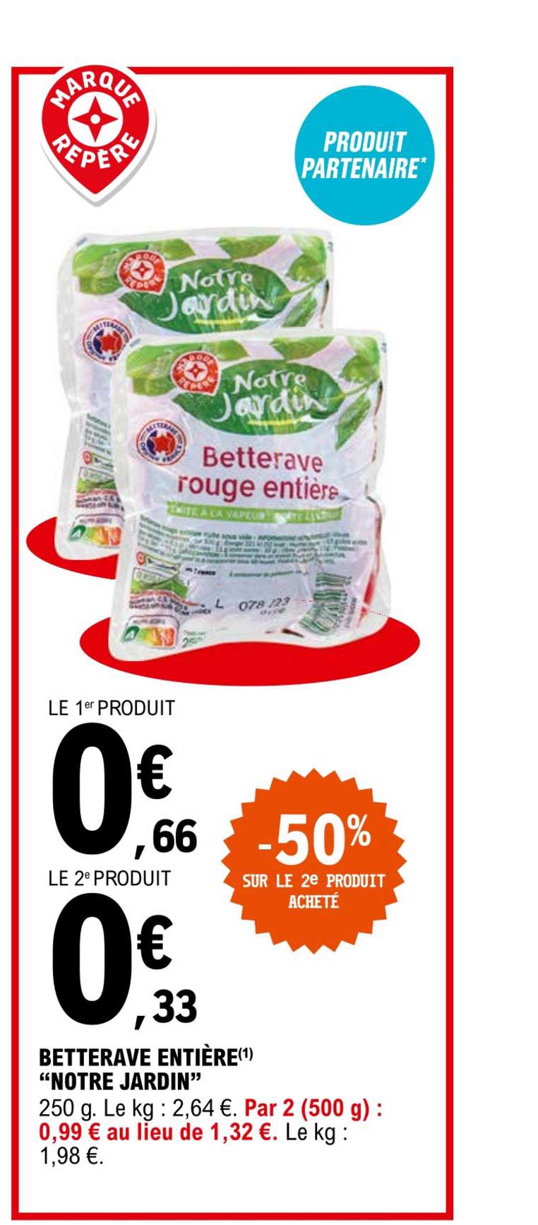 betterave entière "notre jardin