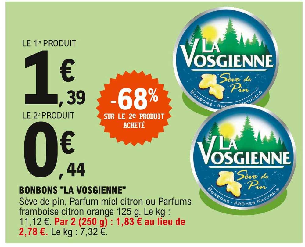 bonbons "la vosgienne"