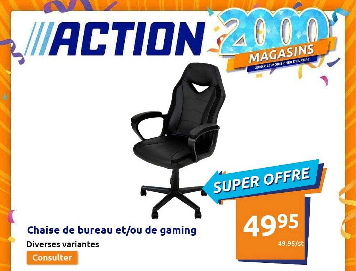Chaise De Bureau Et-ou De Gaming