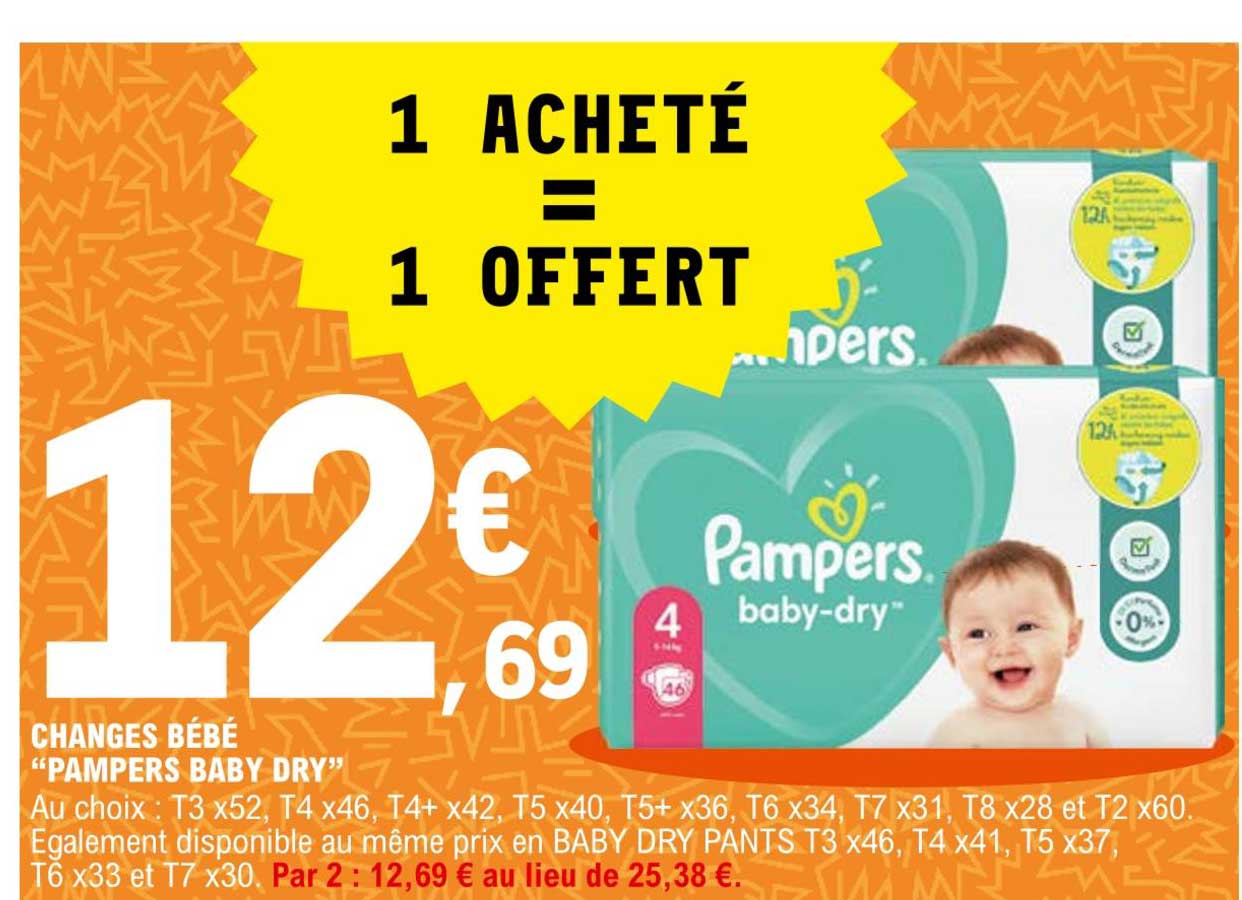 Changes Bébé "pampers Baby Dry"