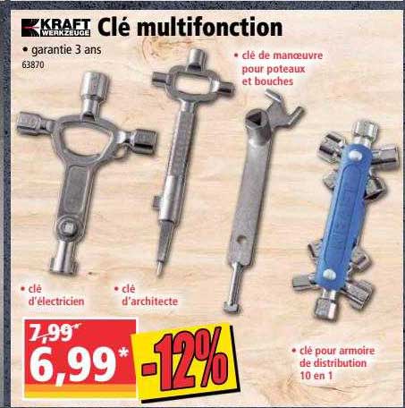 Clé Multifonction Kraft Werkzeuge