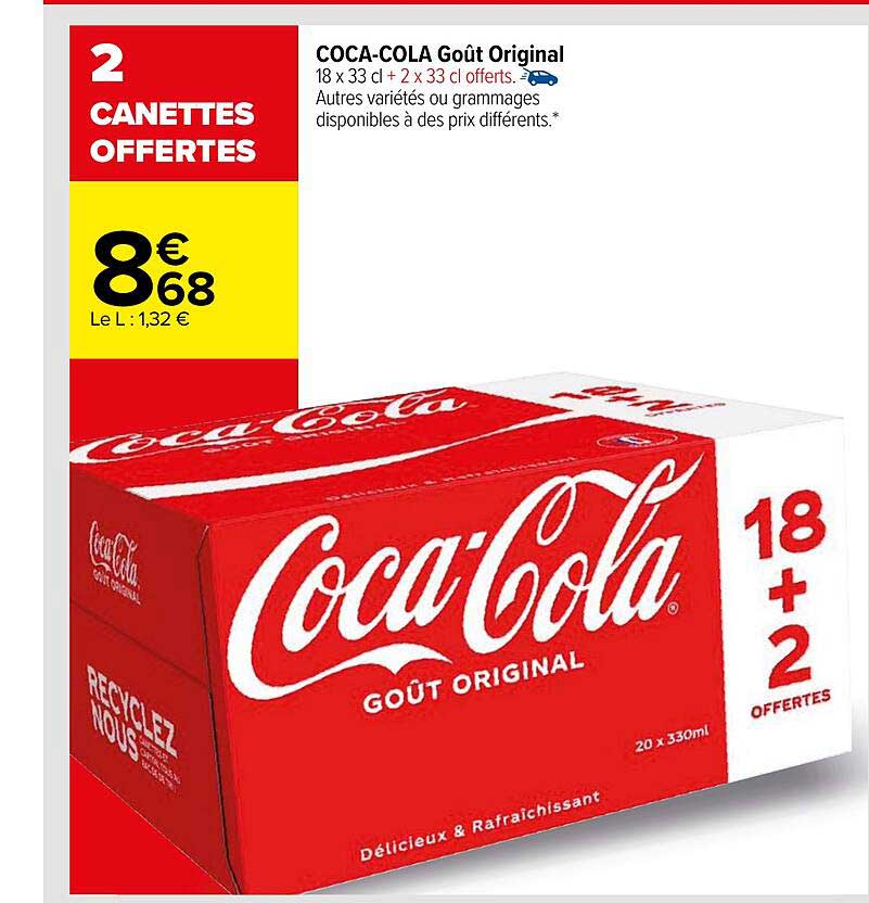 coca-cola goût original