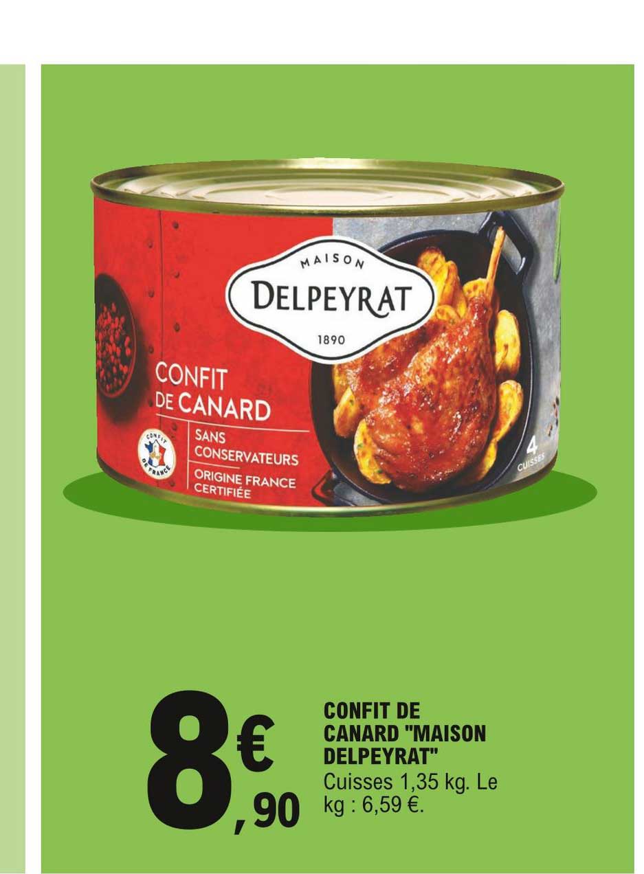 Confit De Canard "maison Delpeyrat"