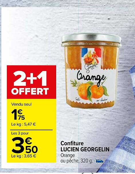 confiture lucien georgelin