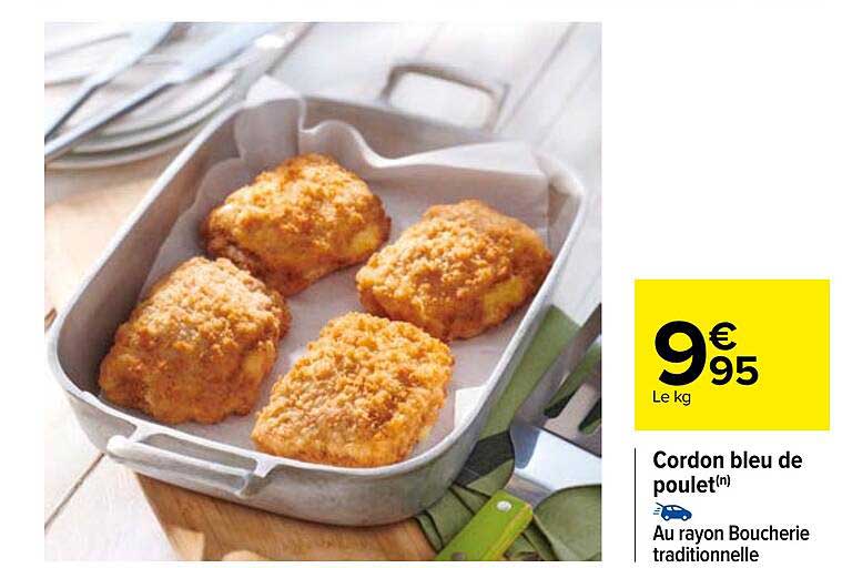Cordon Bleu De Poulet