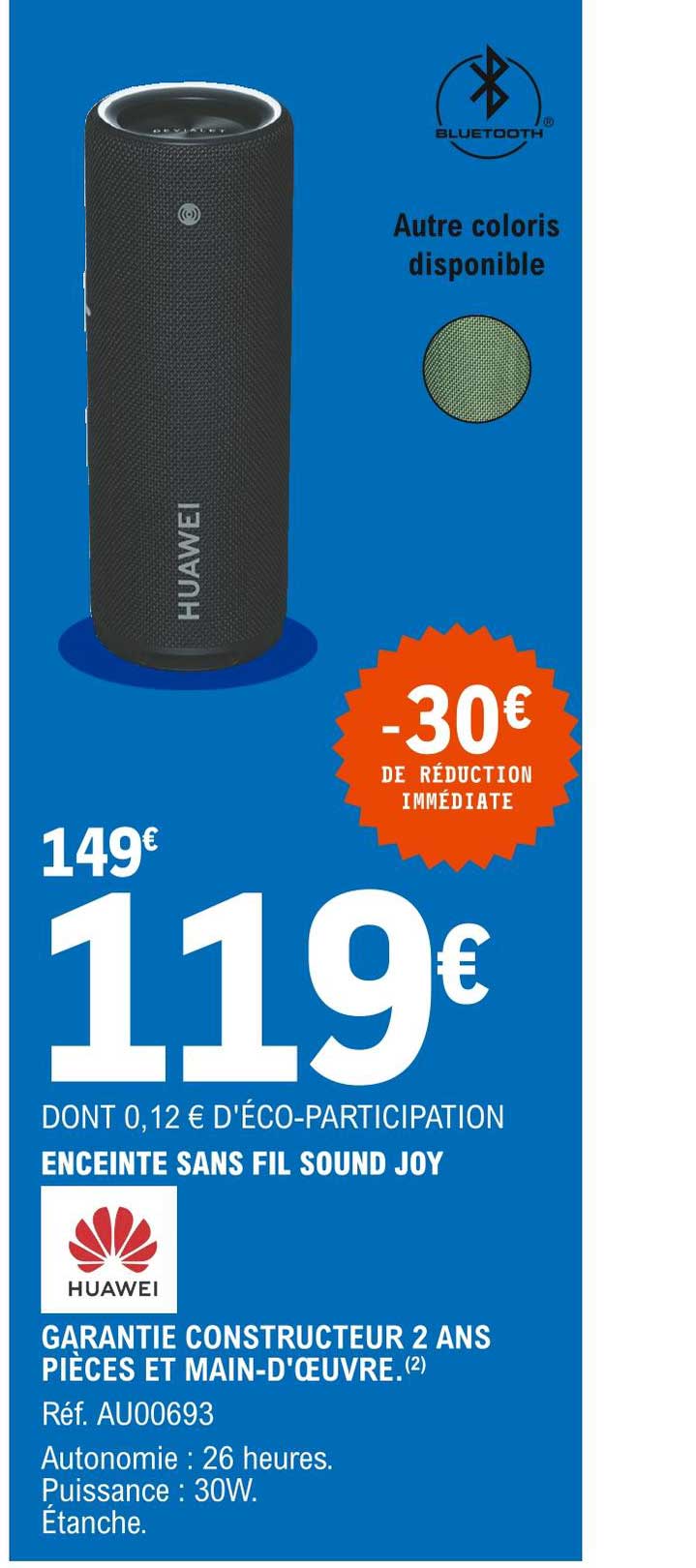 Enceinte Sans Fil Sound Joy Huawei
