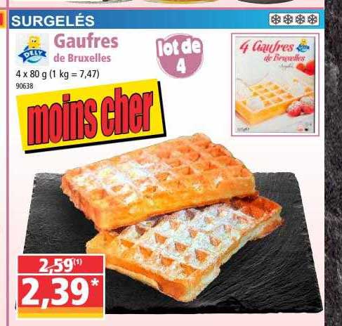 gaufres de bruxelles