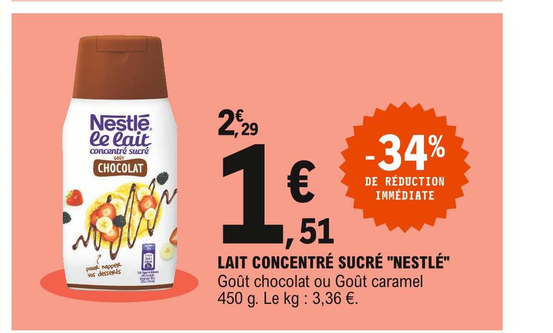 Lait Concentré Sucré "nestlé"