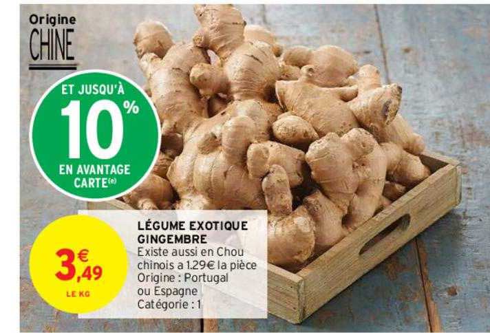 Légume Exotique Gingembre