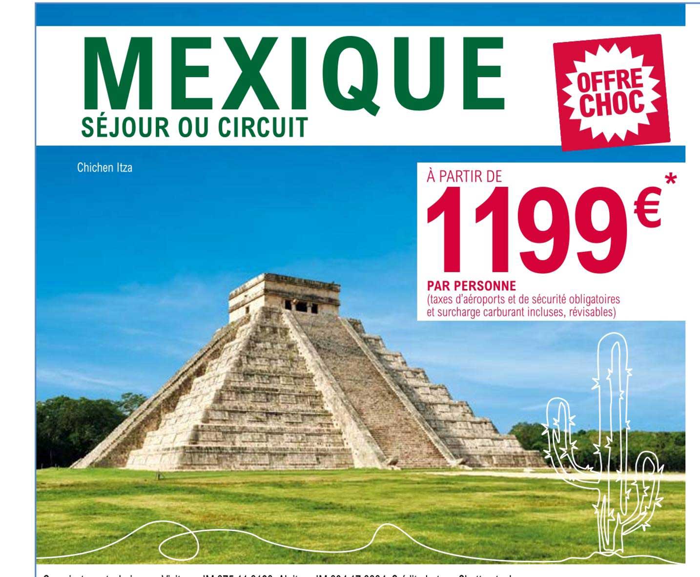 mexique séjour ou circuit