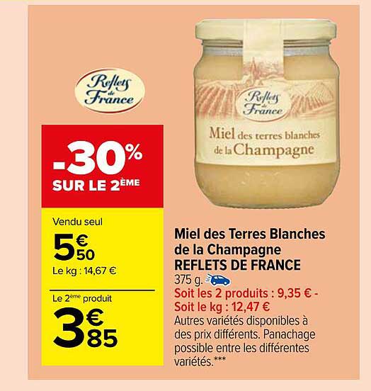 Miel Des Terres Blanches De La Champagne Reflets De France