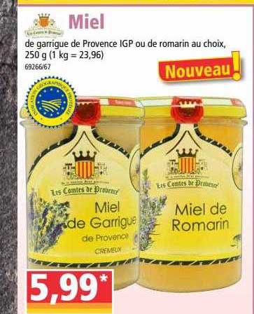 miel les comtes de provence