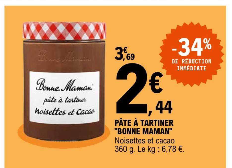 pâte à tartiner "bonne maman"