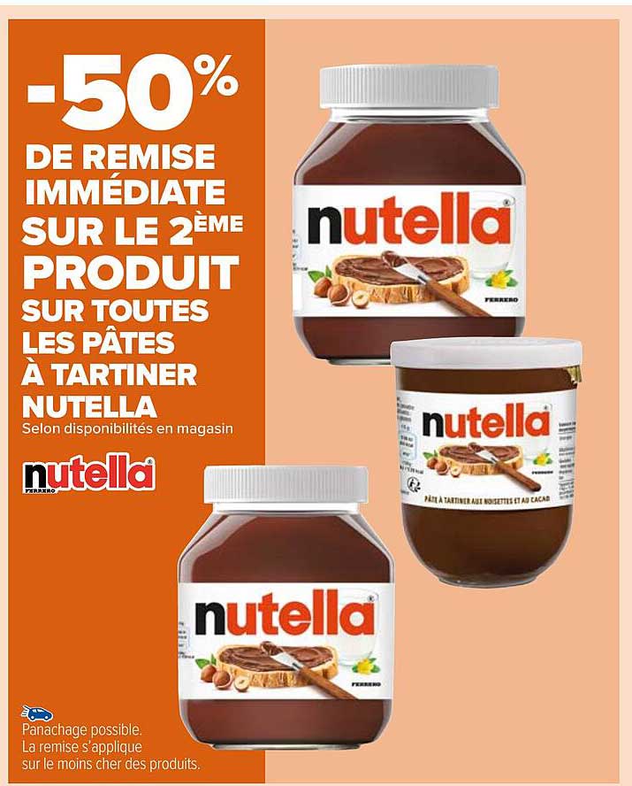 Pâtes à Tartiner Nutella