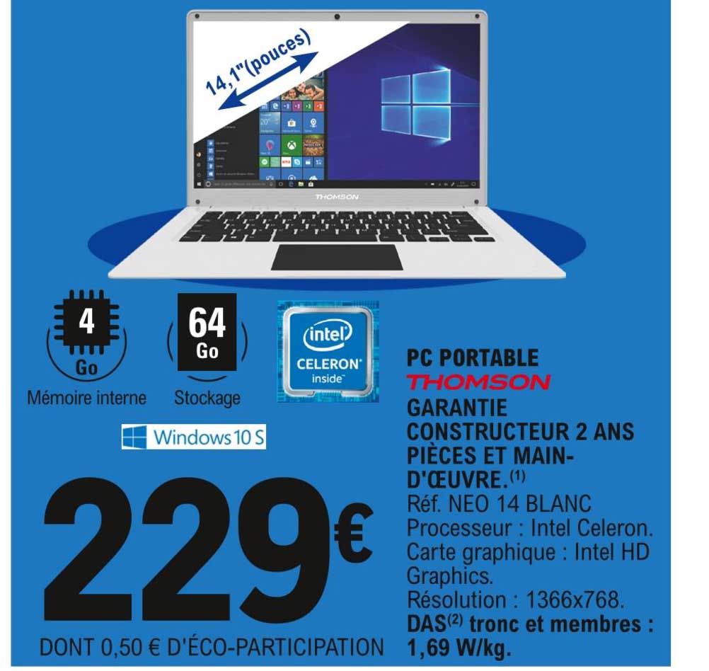 Pc Portable Thomson