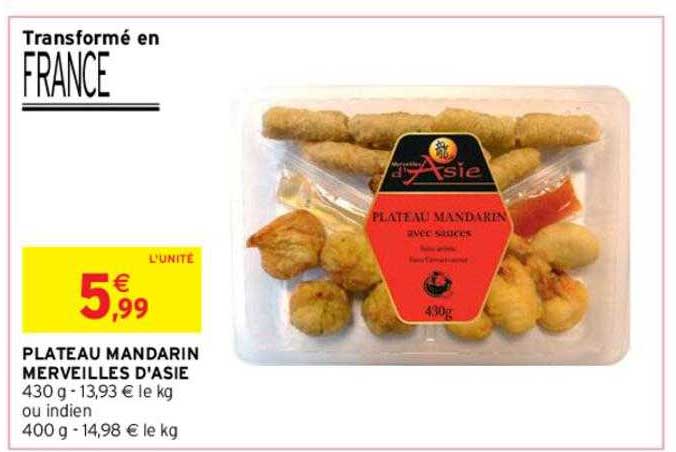 plateau mandarin merveilles d'asie