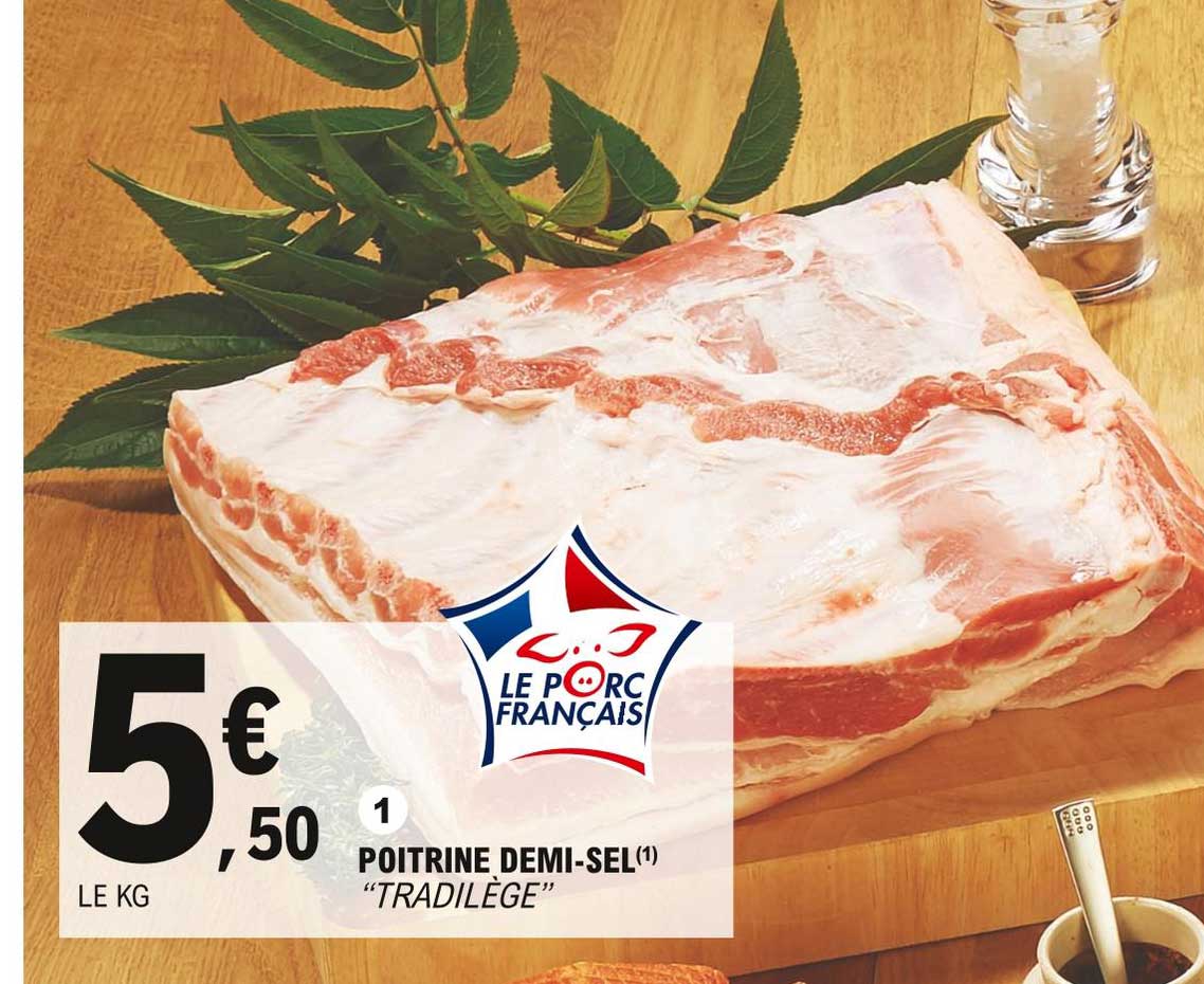 Poitrine Demi-sel "tradilège"