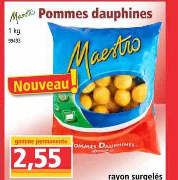 pommes dauphnes maestro