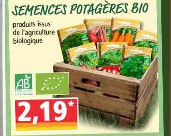semences potagères bio