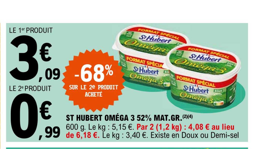 st hubert oméga 3 52% mat. gr.