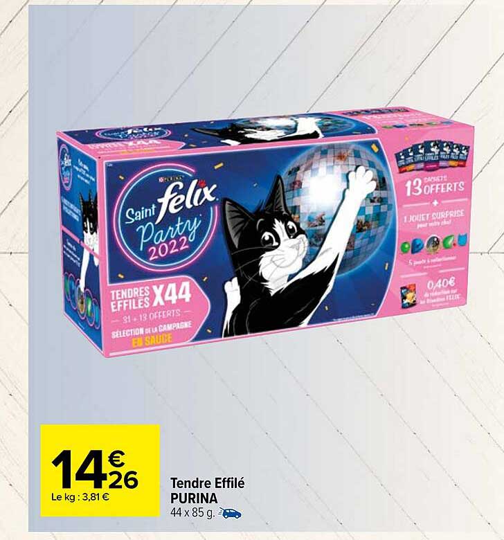 Tendre Effilé Purina