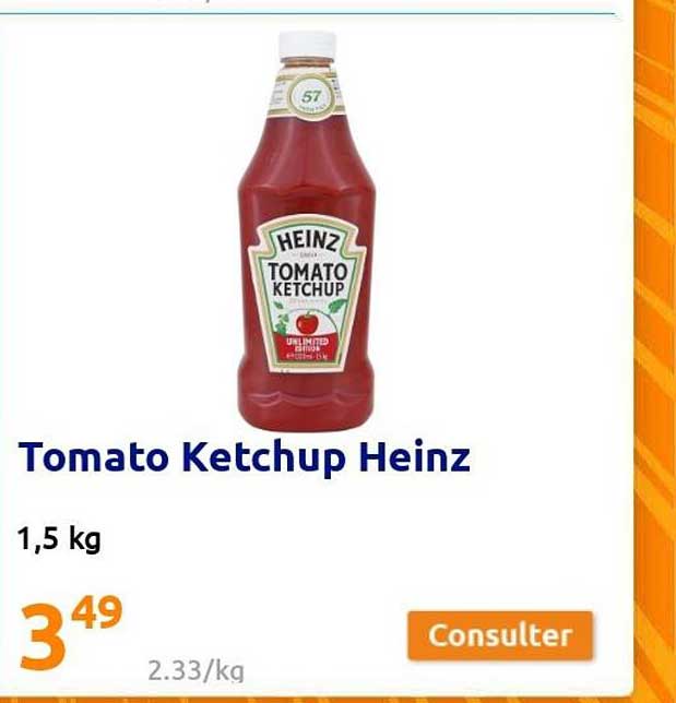 tomato ketchup heinz