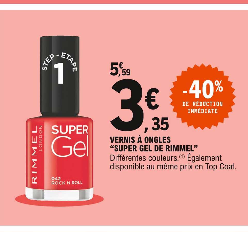 Vernis à Ongles "super Gel De Rimmel"
