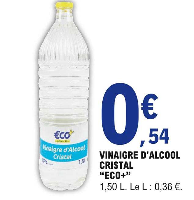 vinaigre d'alcool cristal "éco+"