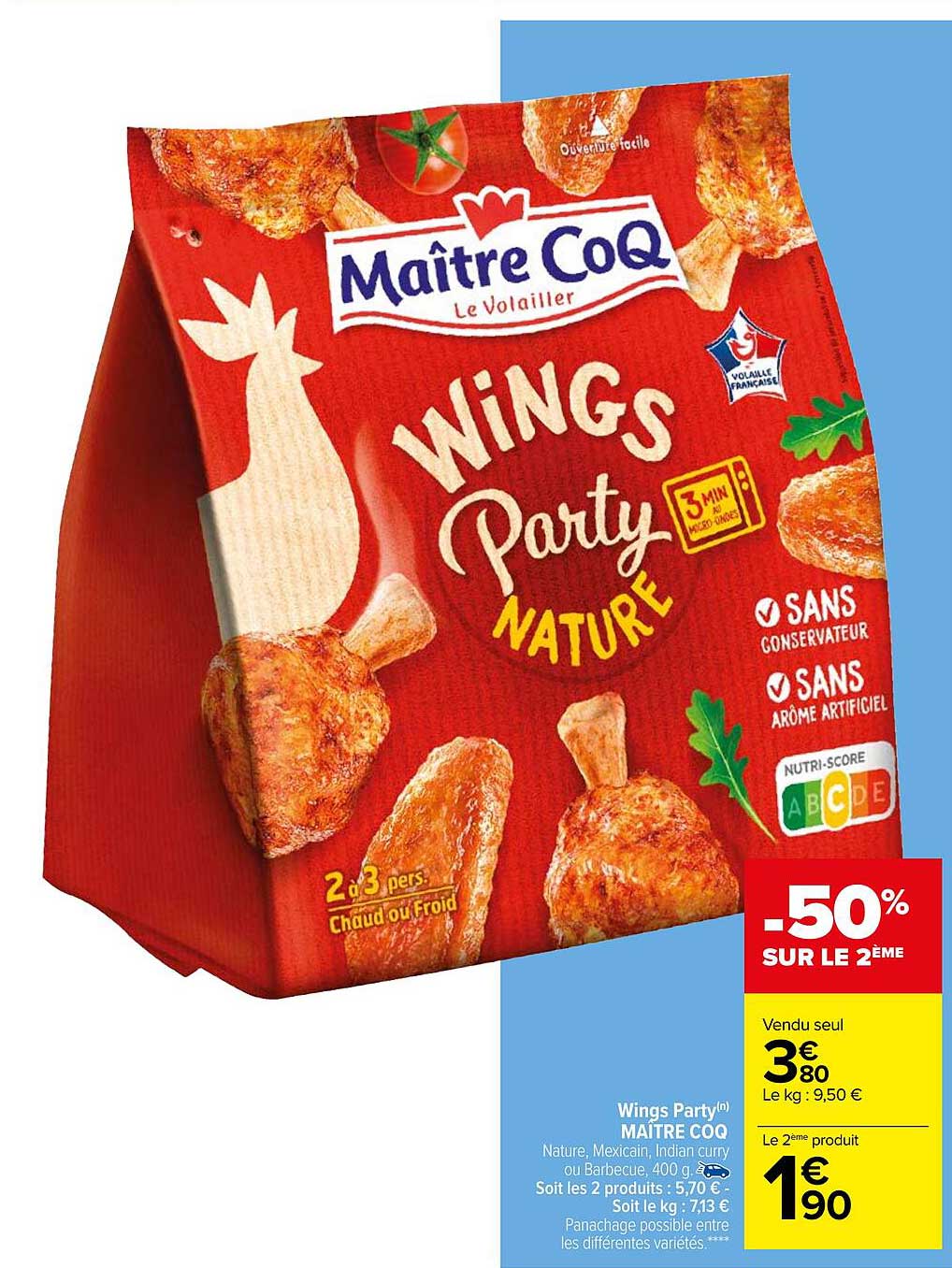 wings party maître coq