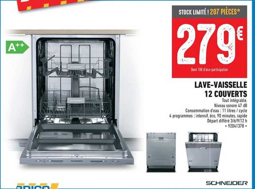 lave-vaisselle 12 couverts