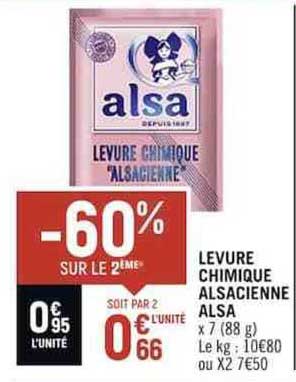 levure chimique alsacienne alsa