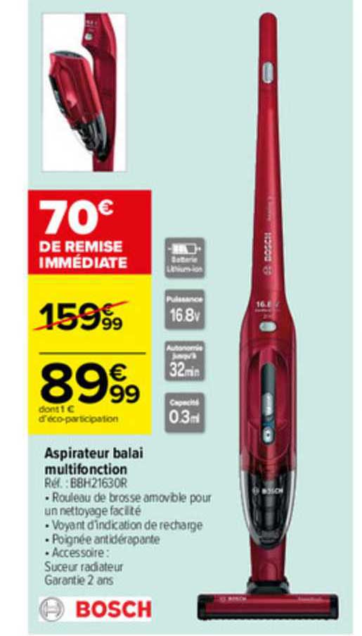 Aspirateur Balai Multifonction Bosch