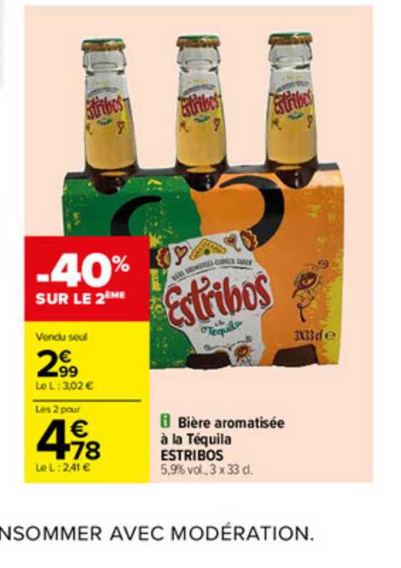 Bière Aromatisée à La Téquila Estribos