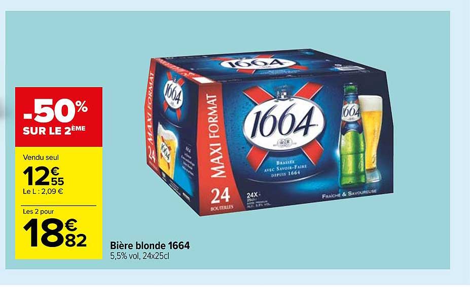 Bière Blonde 1664