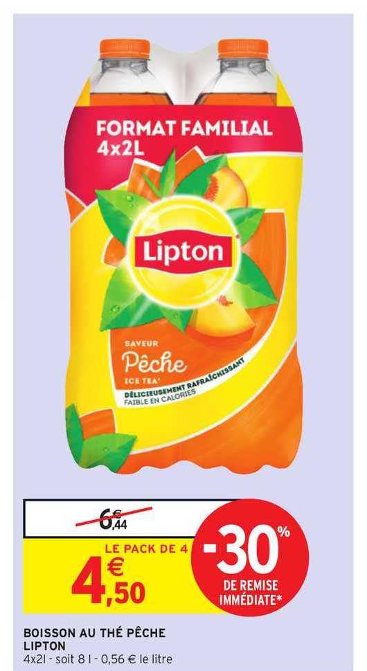Boisson Au Thé Pêche Lipton