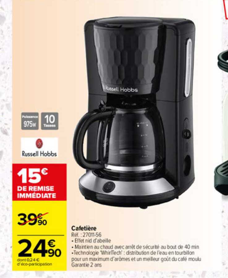 cafetière russell hobbs