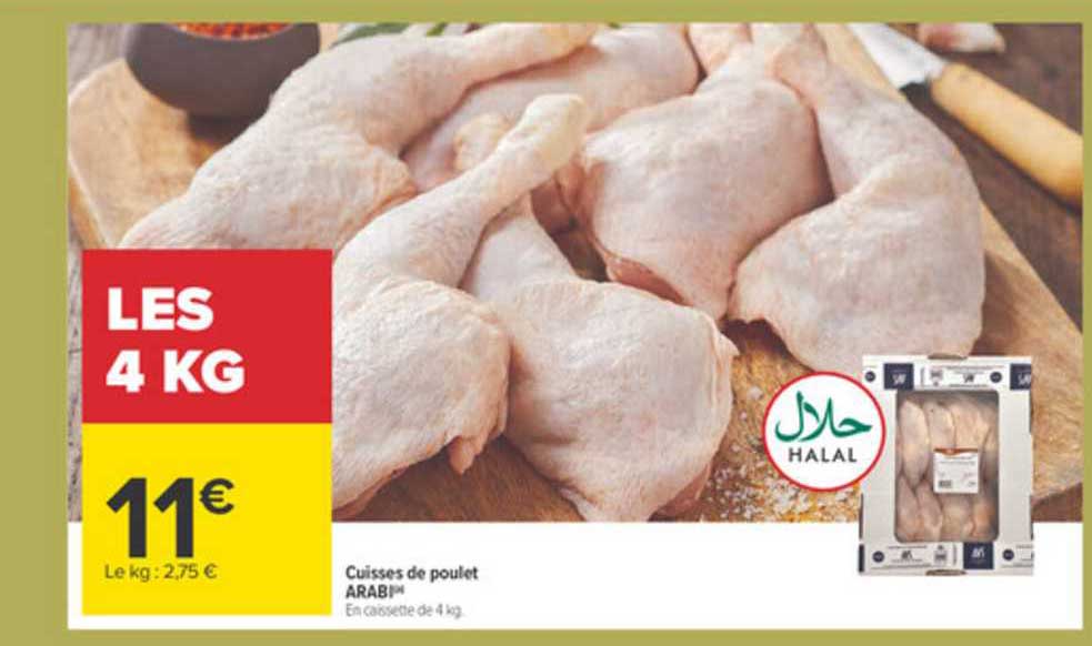 cuisses de poulet arabi